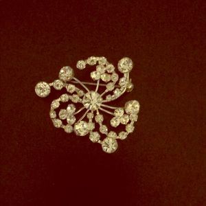 Vintage rhinestone pin